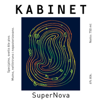 Supernova Craft Beer Label