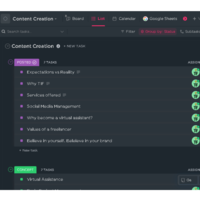 Project management and task coordination using tools