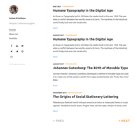 Blog Website