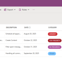 Virtual Assistant portfolio 