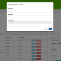 Web based upholstery Inventory System