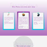 WordPress Development / About Me Page
