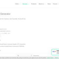 Our Self-Coded None Math.random() Secure Password Generator