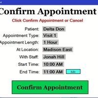 Appointment Confirmations
