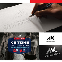 Absolute Keto Logo and Packaging Design