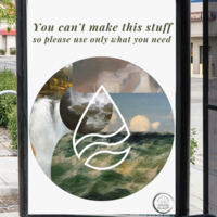 Stop Over Consuming Water Banner