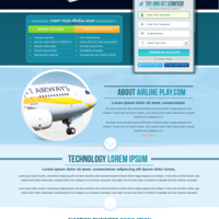 Aviation Game Homepage 