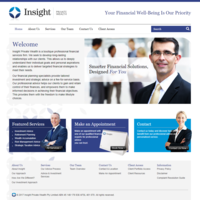 Financial Company website