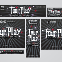 Four Play bnner design