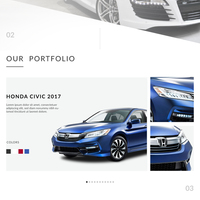 Minimal Car Web Design