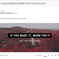 Sample Canva banner