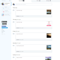Scheduling Post on Buffer