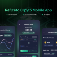 Reflecto (Crypto) Mobile UI