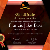 General Virtual Assistant Cert
