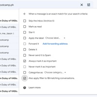 Email Management with Filtering and Automation