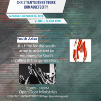 Poster for Youth Event