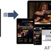 Elementor web design (White label)  for an HVAC company