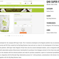 ONLINE FOOD STORE