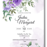 Wedding flyer