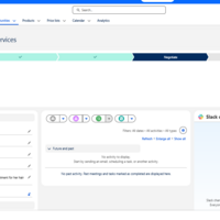 Opportunity created using salesforce