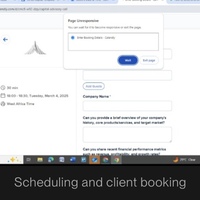 Appointment Booking and Scheduling using Calendly