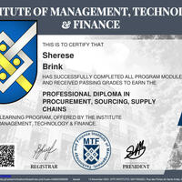 Diploma in procurement
