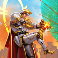 Pandulf the Provoker card illustration for Keyforge