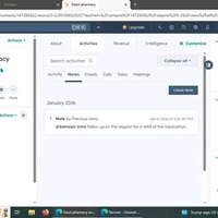 Hubspot Notes Featur