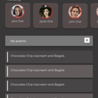Poetry social media app I
