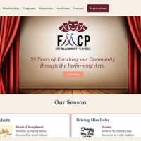 Website for Community Play House