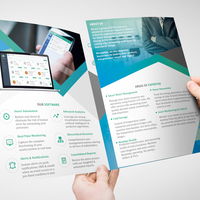 Faclon Labs - Trifold Brochure Design