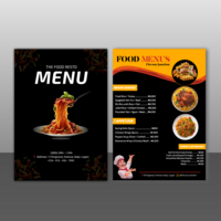 Restaurants Menu Design 