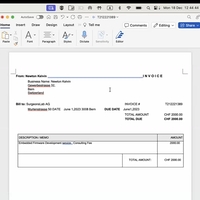 Successfully generated Invoices to clients