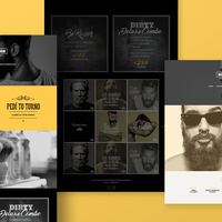 Diseño web para The Dirty Razor