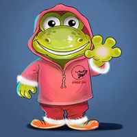 Cartoon Illustration - Frog