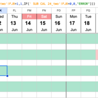Calendar for Bookings (Google Sheets)