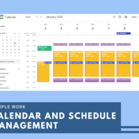 Schedule Management with Google Calendar