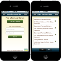 IA Farmers Markets - iOS & Android