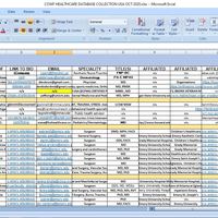 Data Entry : Email Scrapping