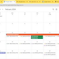 Calendar Management