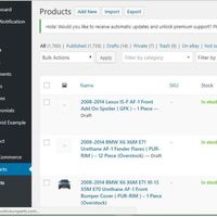Product Listing for Woo commerce 