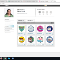 Badges earned - Credley
