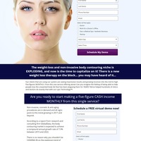 Funnel copywriting & design for lead generation of med spas