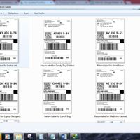 Return labels