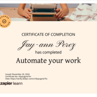 ZAPIER BASICS: FROM A TO ZAP COMPLETION