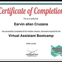 Virtual Assistant Bootcamp Completion