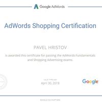 AdWords Shopping Certification