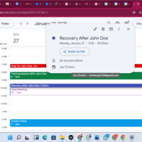 CALENDAR MANAGEMENT/ APPOINTMENT SETTING( GOOGLE CALENDAR)