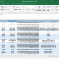 Excel Sheets Management