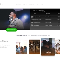 Website Landing Page
